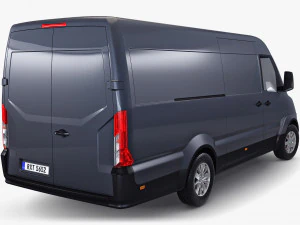 Van de carga comercial gen&eacute;rica M 3 Modelo 3D