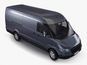 Generic Commercial Cargo Van M 3 3D-Modell