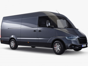 Generic Commercial Cargo Van M 3 3D-Modell