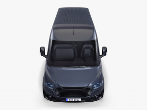 Generic Commercial Cargo Van M 3 3D-Modell