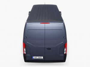 Van de carga comercial gen&eacute;rica M 3 Modelo 3D