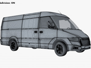 Generic Commercial Cargo Van M 3 3D-Modell