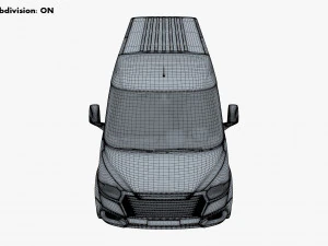 Van de carga comercial gen&eacute;rica M 3 Modelo 3D