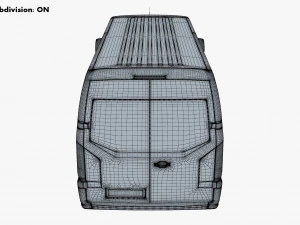 Van de carga comercial gen&eacute;rica M 3 Modelo 3D