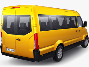 Generic Passenger Van M 2 3D Model