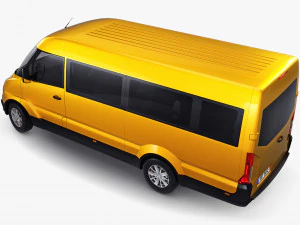 Generic Passenger Van M 2 3D Model