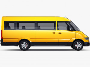 Generic Passenger Van M 2 3D Model
