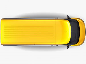 Generic Passenger Van M 2 3D Model