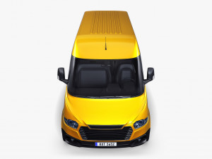 Generic Passenger Van M 2 3D Model