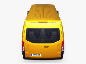 Generic Passenger Van M 2 3D Model