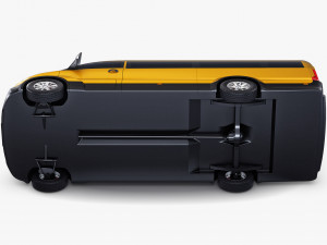 Generic Passenger Van M 2 3D Model