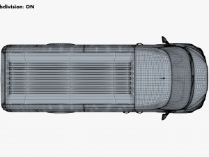Generic Passenger Van M 2 3D Model