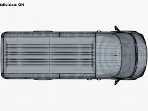 Generic Passenger Van M 2 3D Model