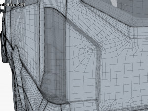 Generic Passenger Van M 2 3D Model