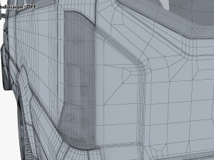 Generic Passenger Van M 2 3D Model