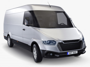 Generic Commercial Cargo Van M 4 3Dモデル