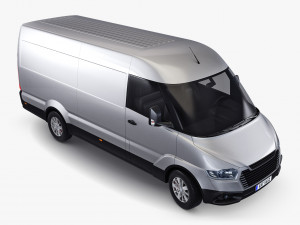 Generic Commercial Cargo Van M 4 3Dモデル