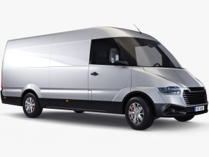 Generic Commercial Cargo Van M 4 3Dモデル
