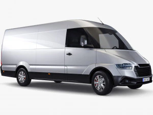 Generic Commercial Cargo Van M 4 3D Model