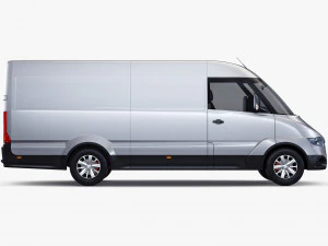 Generic Commercial Cargo Van M 4 3D Model