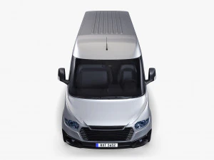 Generic Commercial Cargo Van M 4 3D Model