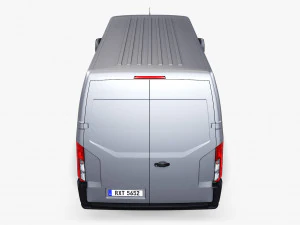 Generic Commercial Cargo Van M 4 3D Model