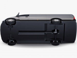 Generic Commercial Cargo Van M 4 3Dモデル