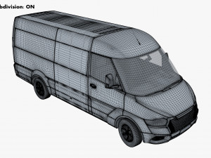 Generic Commercial Cargo Van M 4 3Dモデル
