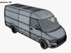 Generic Commercial Cargo Van M 4 3D Model