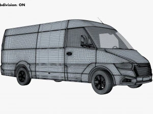 Generic Commercial Cargo Van M 4 3D Model