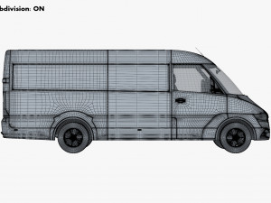 Generic Commercial Cargo Van M 4 3Dモデル