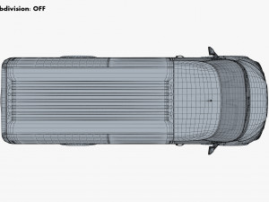 Generic Commercial Cargo Van M 4 3Dモデル