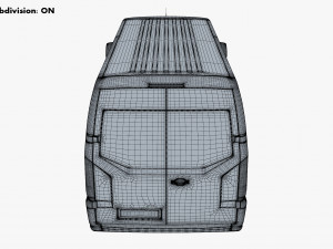 Generic Commercial Cargo Van M 4 3Dモデル