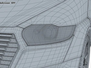 Generic Commercial Cargo Van M 4 3D Model