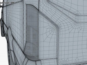 Generic Commercial Cargo Van M 4 3D Model