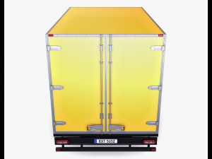 Generic Box Truck M 3 3D Модель