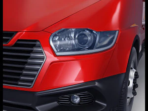 Универсальный автофургон M 3 3D Модель