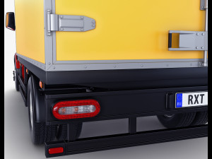 Generic Box Truck M 3 3D Модель