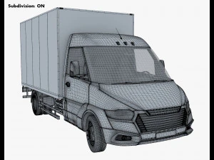 Универсальный автофургон M 3 3D Модель