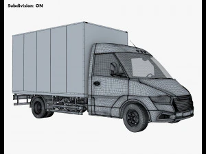 Универсальный автофургон M 3 3D Модель
