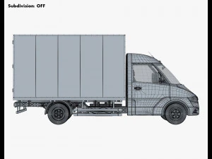 Универсальный автофургон M 3 3D Модель