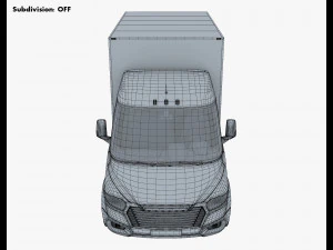Универсальный автофургон M 3 3D Модель