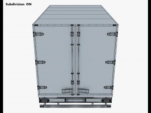 Универсальный автофургон M 3 3D Модель