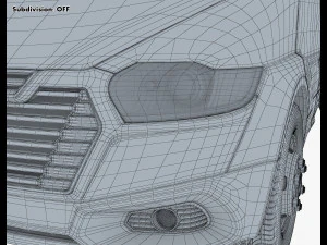 Универсальный автофургон M 3 3D Модель
