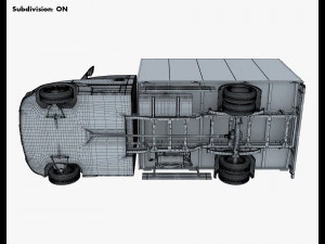 Универсальный автофургон M 3 3D Модель