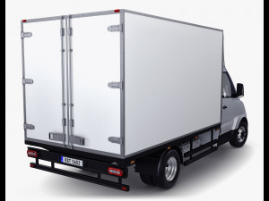 Generic Box Truck M 4 3D 模型