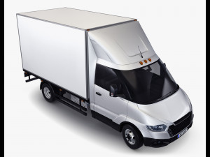 Generic Box Truck M 4 3D 模型