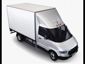 Generic Box Truck M 4 3D Model