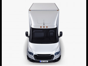 Generic Box Truck M 4 3D 模型