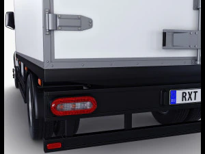 Generic Box Truck M 4 3D Model